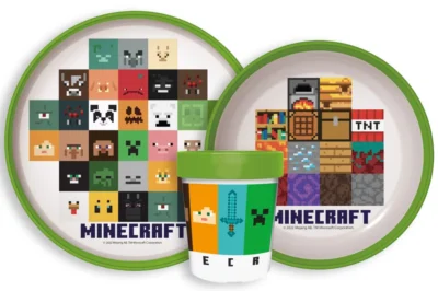 Minecraft Micro Plastični Set Za Jelo 66677
