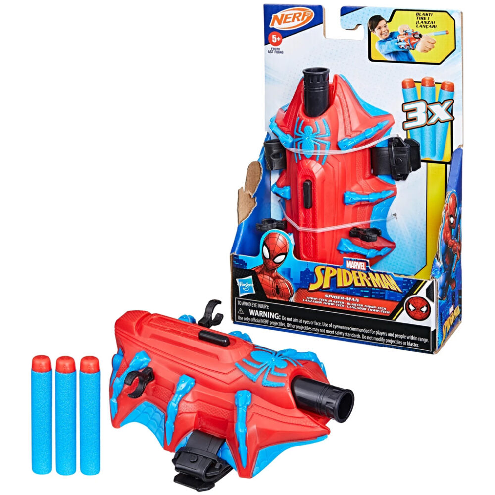 Nerf Marvel Spider Man Thwip Tech Blaster Ispaljivač