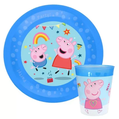 Peppa Pig Micro Premium Plastični Set Za Jelo 72077