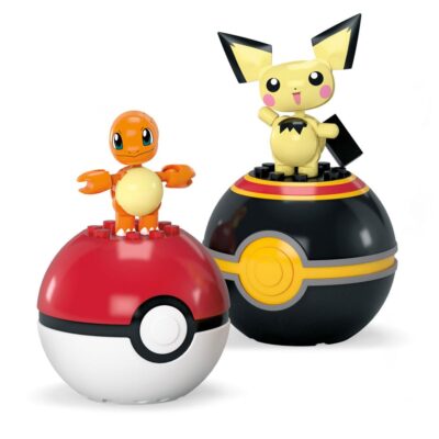 Pokémon MEGA Construction Set Poké Ball Collection Charmander & Pichu HXP13
