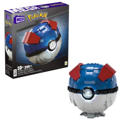 Pokémon Mega Construx Construction Set Jumbo Great Ball 13 Cm HMW04