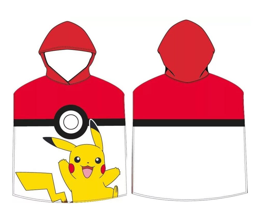 Pokemon Poncho Ručnik 50x115cm 05595