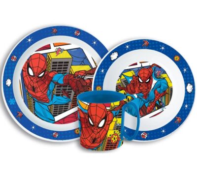 Spider Man Set Za Jelo 3 Dijela šalica, Zdjelica, Tanjur 22262