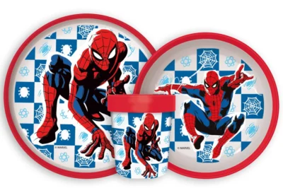 Spider Man Micro Plastični Set Za Jelo 66671