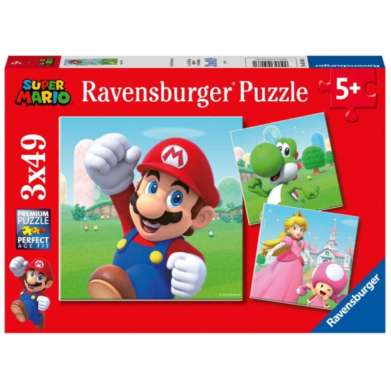 Super Mario 3u1 Puzzle Ravensburger