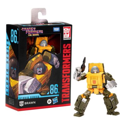 The Transformers The Movie Generations Studio Series Deluxe Class Action Figure 86 22 Brawn 11 Cm F7236