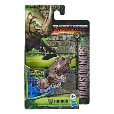 Transformers Rise Of The Beasts Beast Alliance Battle Masters Action Figure Rhinox 8 Cm F4600