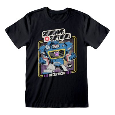 Transformers T Shirt Soundwave Superior Majica Za Odrasle