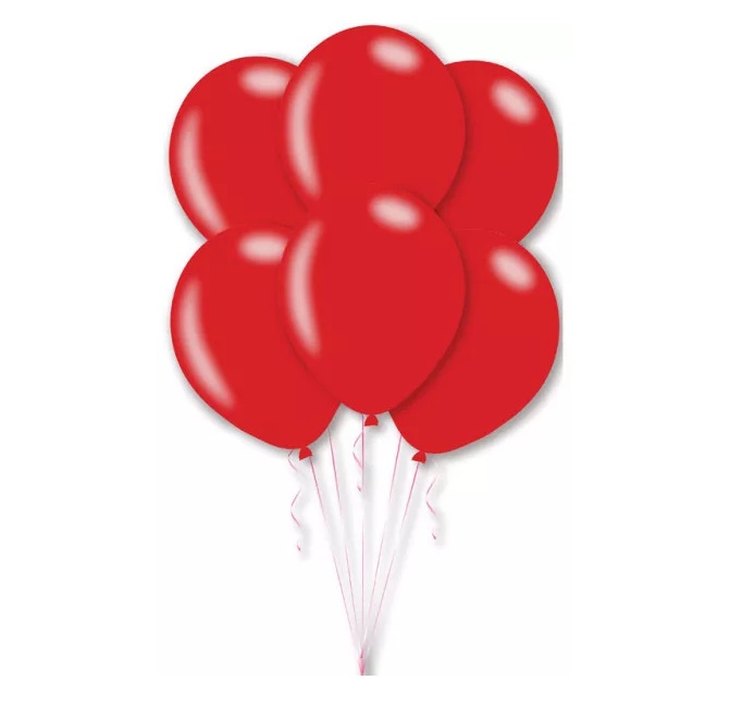 Baloni 10 Kom Crveni 78653