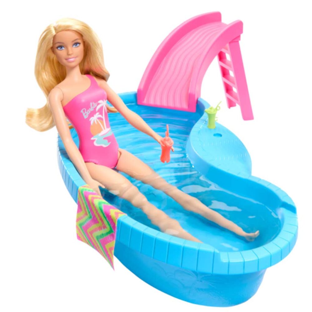 Barbie Lutka S Bazenom HRJ74