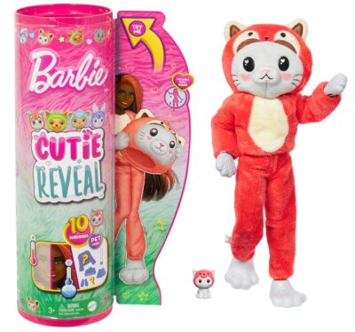 Barbie lutka Cutie Reveal Crvena panda HRK23