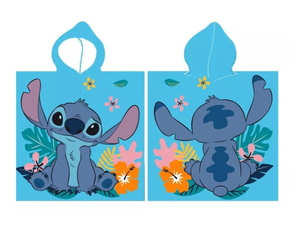 Disney Lilo And Stitch Poncho Ručnik 55x110 Cm (Fast Dry) 75274