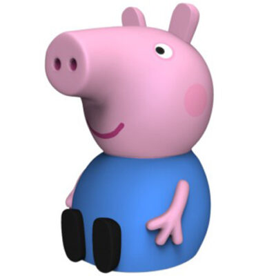 George U Sjedećoj Pozi Figura Peppa Pig