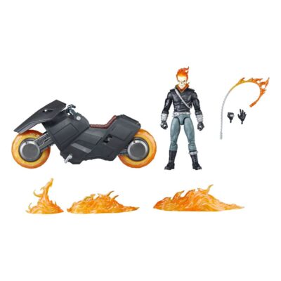 Marvel 85th Anniversary Marvel Legends Action Figure With Vehicle Ghost Rider 15cm F9118
