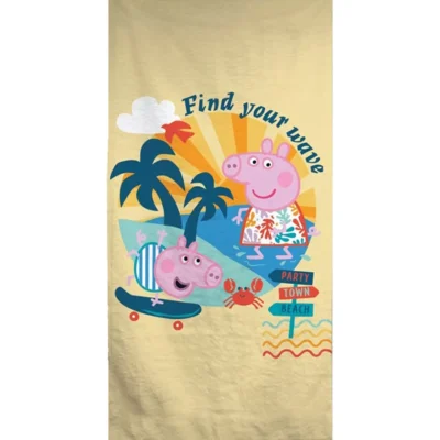 Peppa Pig ručnik za plažu 70x140 cm Fast Dry 74567