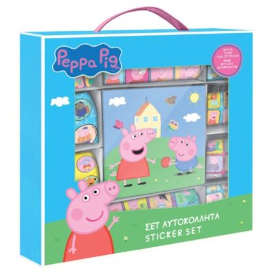Peppa Pig Set Naljepnica 1000 Komada U Torbi