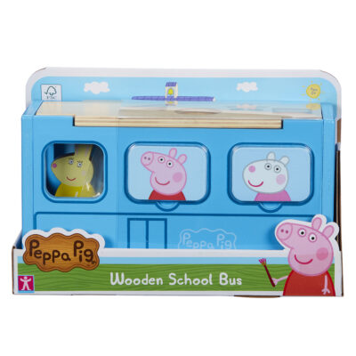 Peppa Pig Drveni Autobus Sa Oblicima