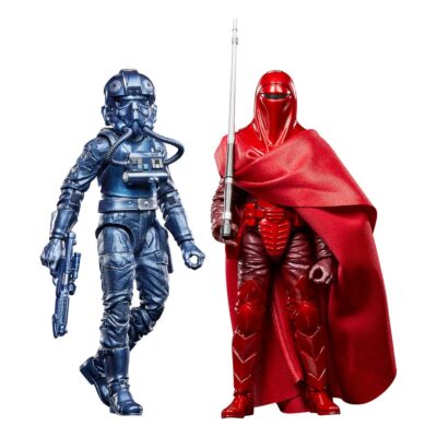Star Wars Episode VI Black Series Emperor's Royal Guard & TIE Fighter Pilot Duo Pack Carbonized Akcijske Figure 15 Cm F7011