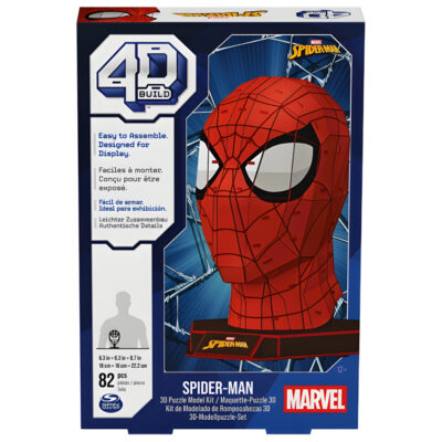 Star Wars Spider Man Maska 4D Puzzle 82 Komada Spin Master