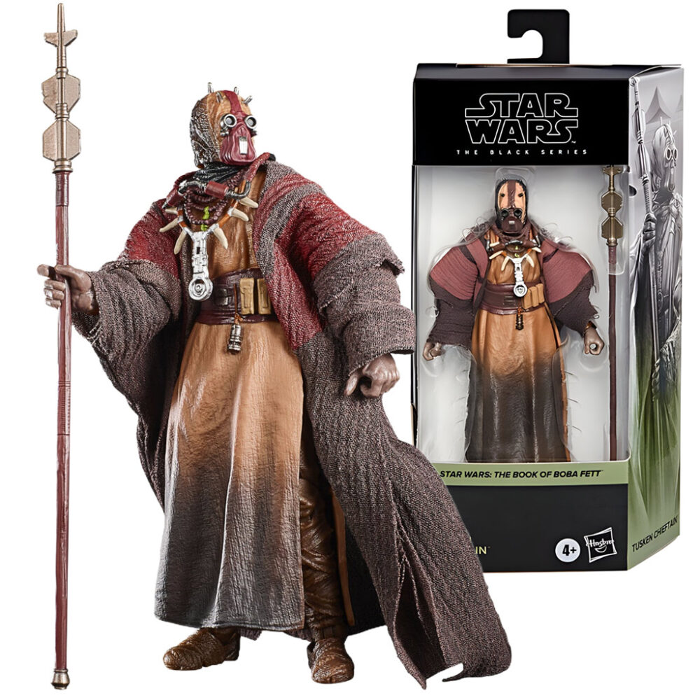 Star Wars The Book Of Boba Fett Tusken Chieftain Black Series Akcijska Figura 15 Cm F9984