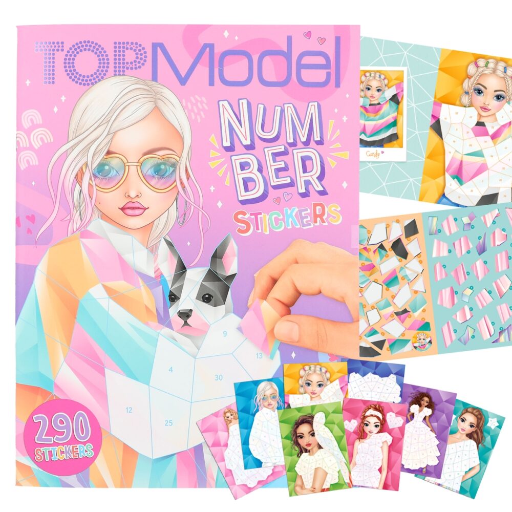 TOPModel Bojanka Number Sticker Fantasy 412485