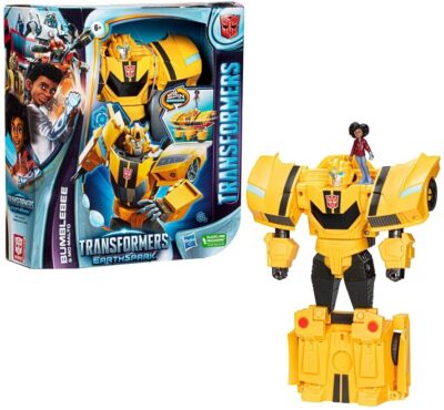 Transformers Earthspark Spin Changer Bumblebee & Mo Malto 20cm F7662