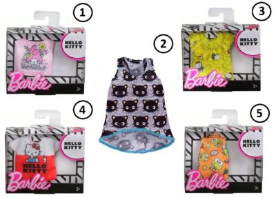 Barbie Fashions Hello Kitty Odjeća Za Barbie Lutke Mattel FLP40