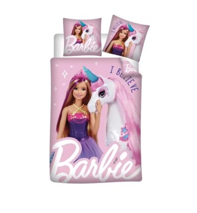 Barbie Posteljina 140x200 Cm, 63x63 Cm 72549