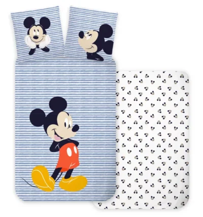 Disney Mickey Mouse Posteljina 100x135 Cm, 40x60 Cm 15166