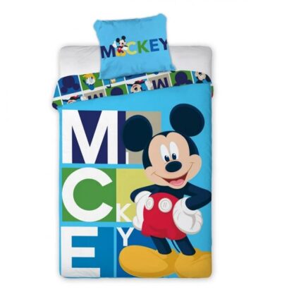Disney Mickey Mouse Posteljina 140x200 Cm, 63x63 Cm 81809