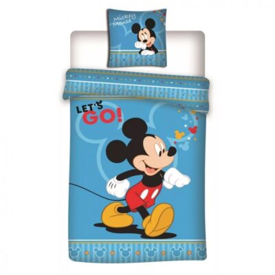 Disney Mickey Mouse Posteljina 140x200 Cm, 63x63 Cm 86566