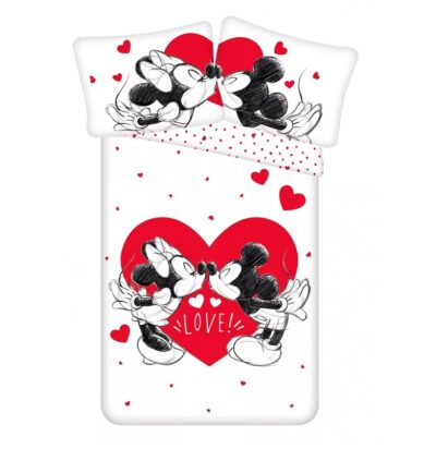 Disney Mickey I Minnie Love Posteljina 140x200 Cm, 70x90 Cm 31032