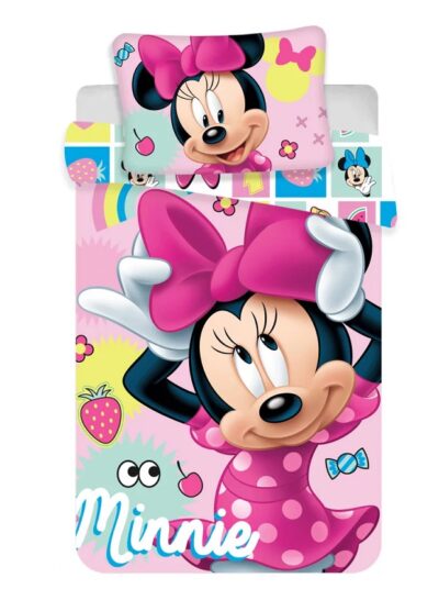 Disney Minnie Mouse Posteljina 100x135 Cm, 40x60 Cm 19429
