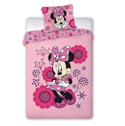 Disney Minnie Mouse Posteljina 140x200 Cm, 63x63 Cm 88119