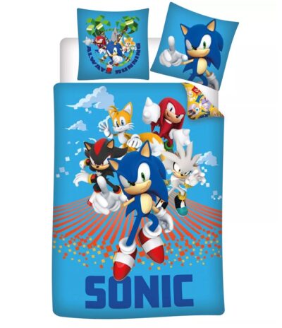 Sonic The Hedgehog Posteljina 140x200 Cm, 70x90 Cm 13384