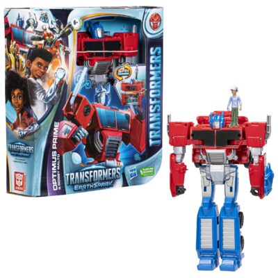 Transformers Earthspark Spin Changer Optimus Prime 20,5X22,5 Cm F7663
