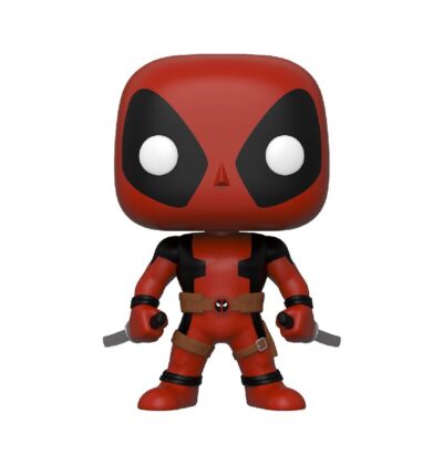 Deadpool Super Sized POP! Two Sword Red Deadpool Vinyl Figura 25 Cm