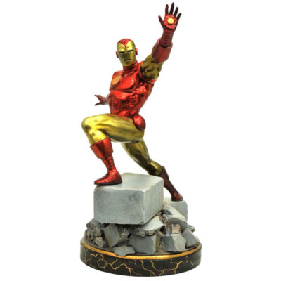 Marvel Comic Statue Classic Iron Man 35 Cm Figura Diamond Select