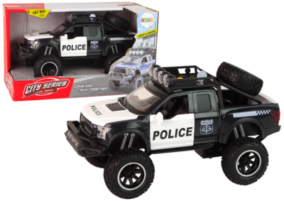 Offroad Vehicle Raptor Policijski crni Auto 16944