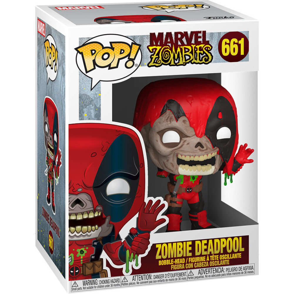 POP Figura Marvel Zombi Deadpool 661 2