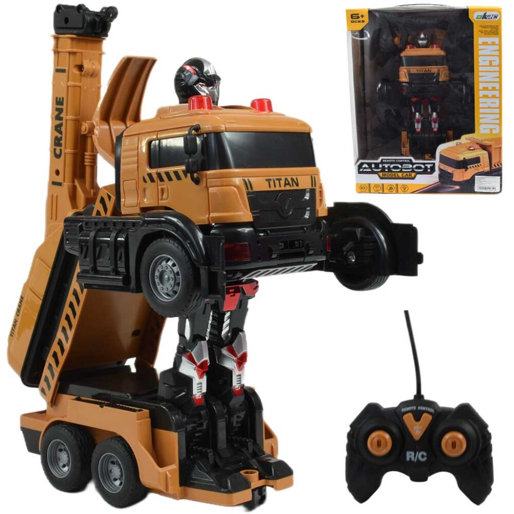 RC Titan Robot Transformirajući Crane Auto Na Daljinsko Upravljanje 26 Cm