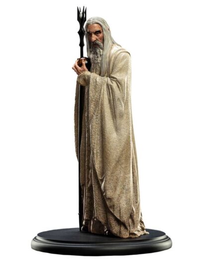 The Lord Of The Rings Statue Saruman The White 19 Cm Weta