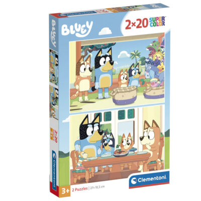 Bluey Puzzle 2x20 kom Bluey i Obitelj