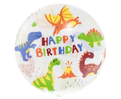 Dinosaur Happy Birthday Balon Od Folije 46 Cm