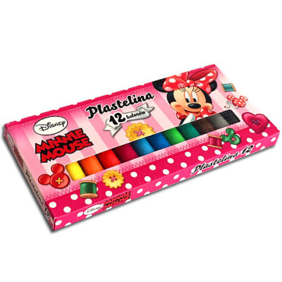 Disney Minnie Mouse Set Plastelina 12 Kom