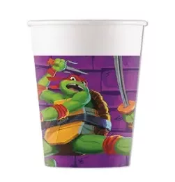 Ninja Turtles 8 Kom Papirnatih čaša 200ml