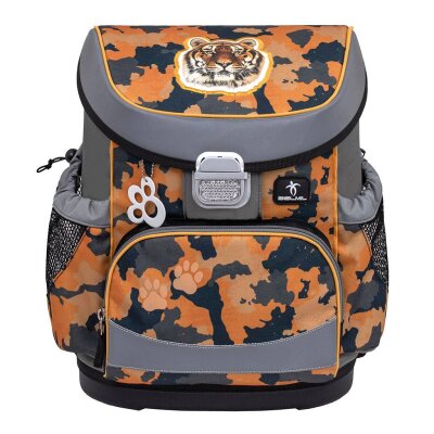 Prvoškolska anatomska Torba Belmil mini-fit Orange camouflage