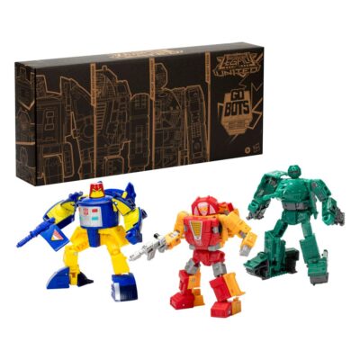 Transformers Legacy United Deluxe Class Action Figure 3 Pack Go Bot Guardians 14 Cm F9650