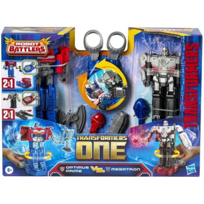 Transformers One Optimus Prime Vs Megatron Robot Battlers Duo Pack Akcijske Figure F9207