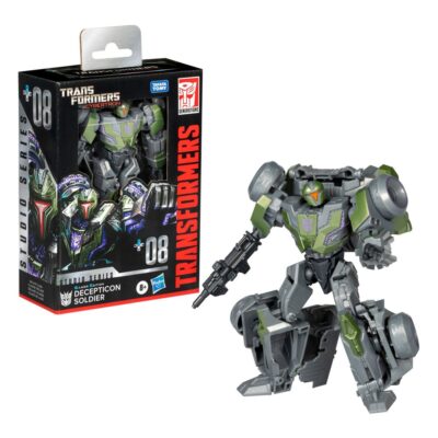 Transformers War For Cybertron Studio Series Deluxe Class Action Figure Gamer Edition Decepticon Soldier 11 Cm